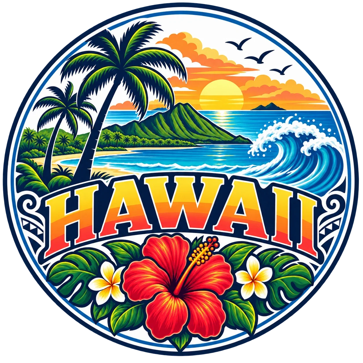 State Inspired T-Shirts - Hawaii