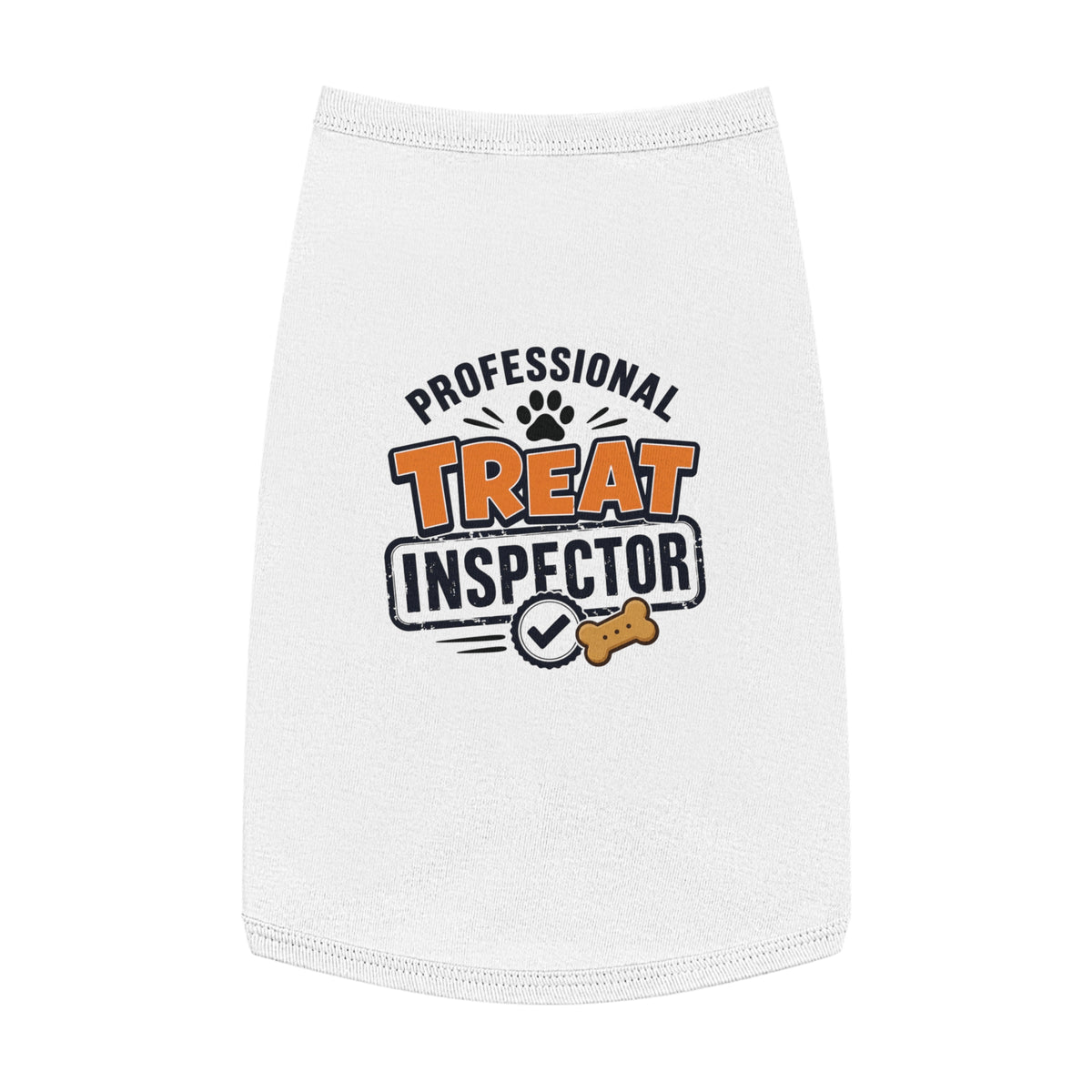 Professional Treat Inspector Dog T-Shirt – Funny Treat Lover Pet Shirt