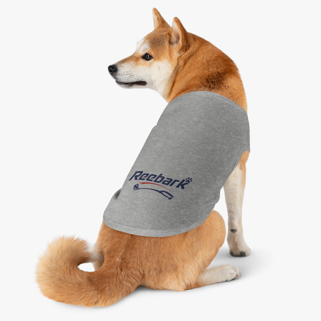 Reebark Dog T-Shirt – Funny Athletic-Inspired Pet Tee for Dogs
