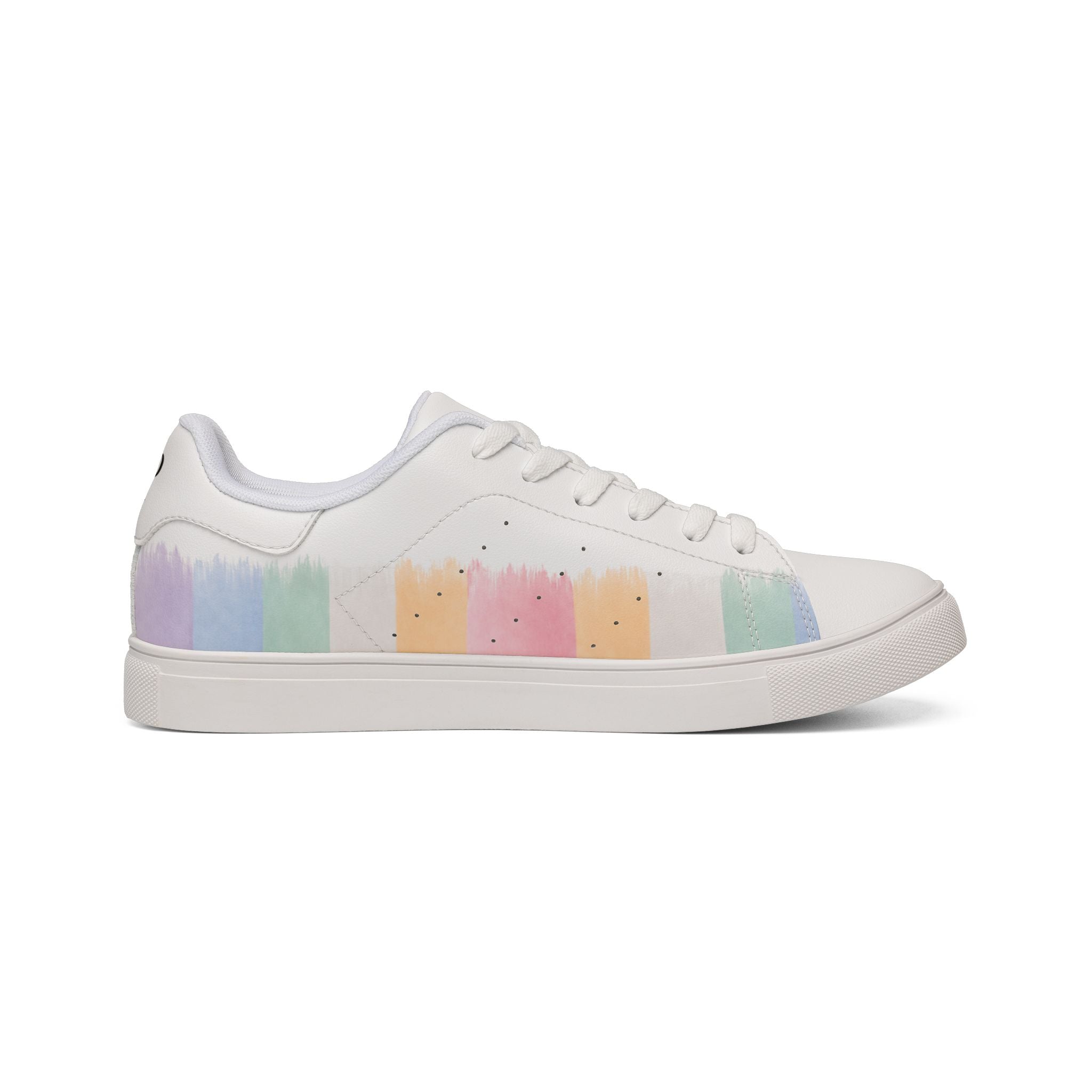 Pride & Presence Pastel Spectrum Low-Top Sneakers