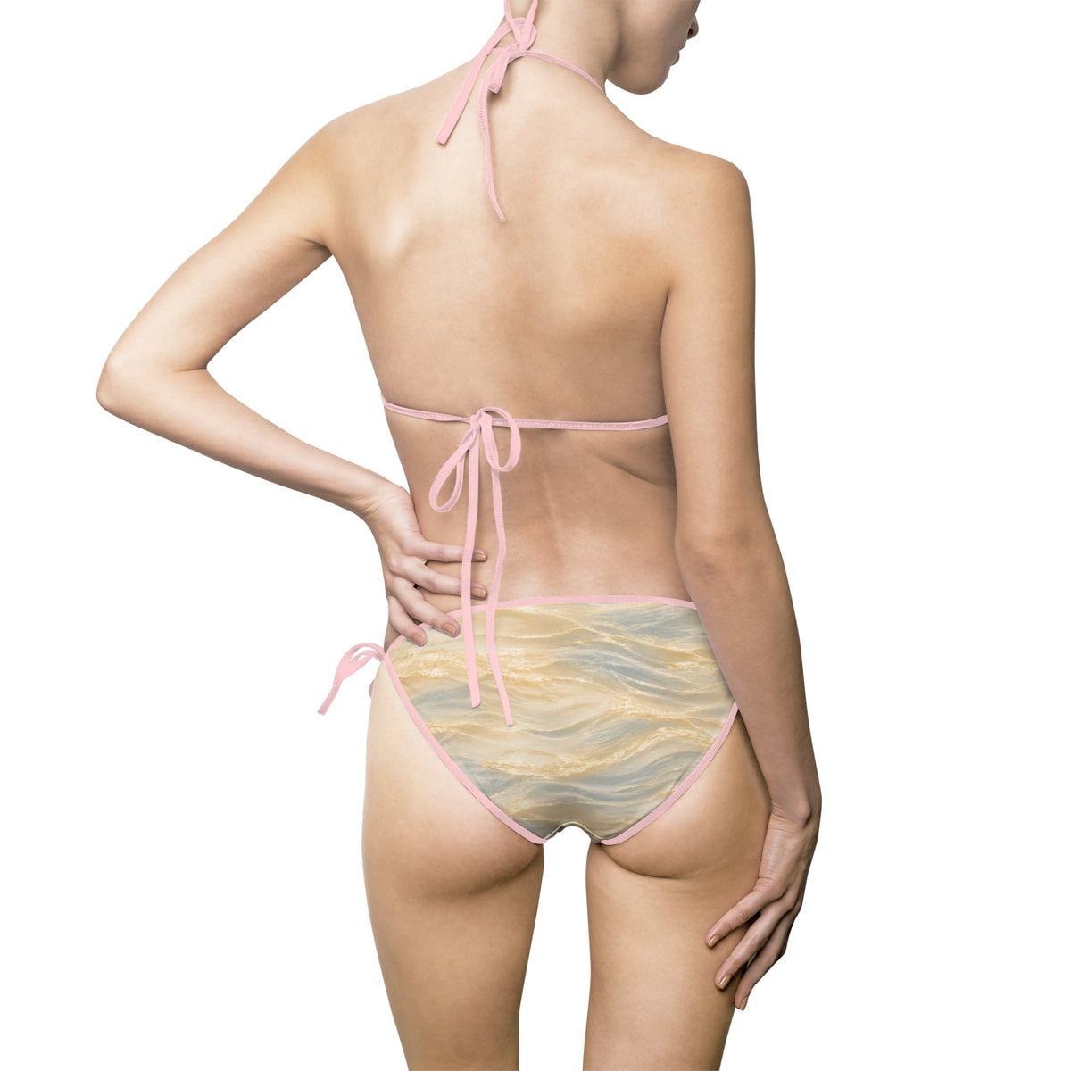Golden Current Coastal Luxe Bikini Swim Set