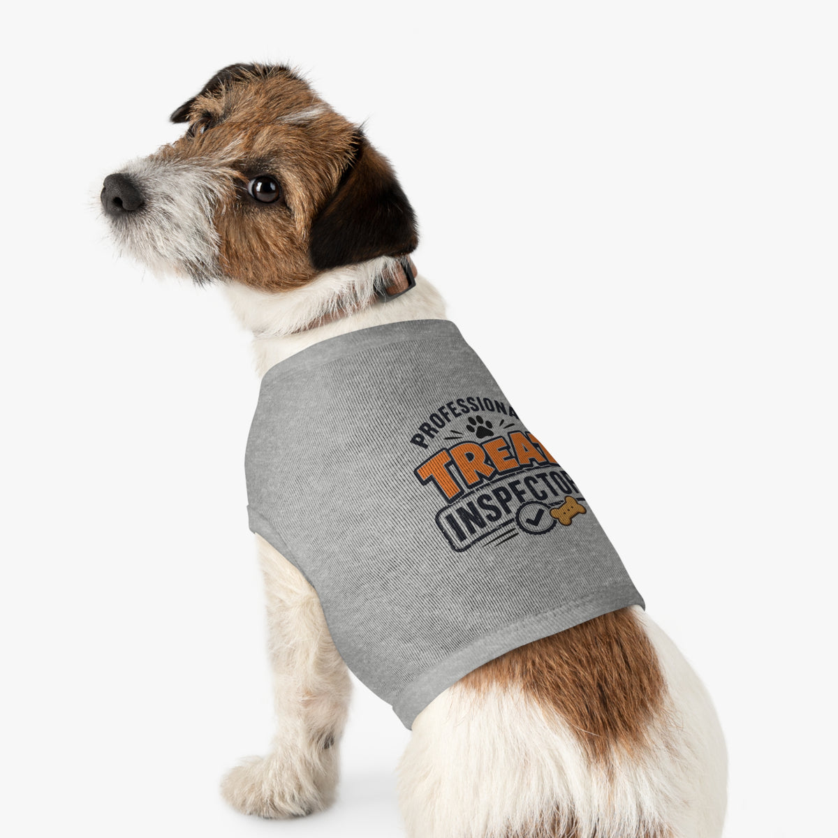 Professional Treat Inspector Dog T-Shirt – Funny Treat Lover Pet Shirt