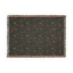 Maddison Shores Sea Glass Watercolor Woven Beach Blanket