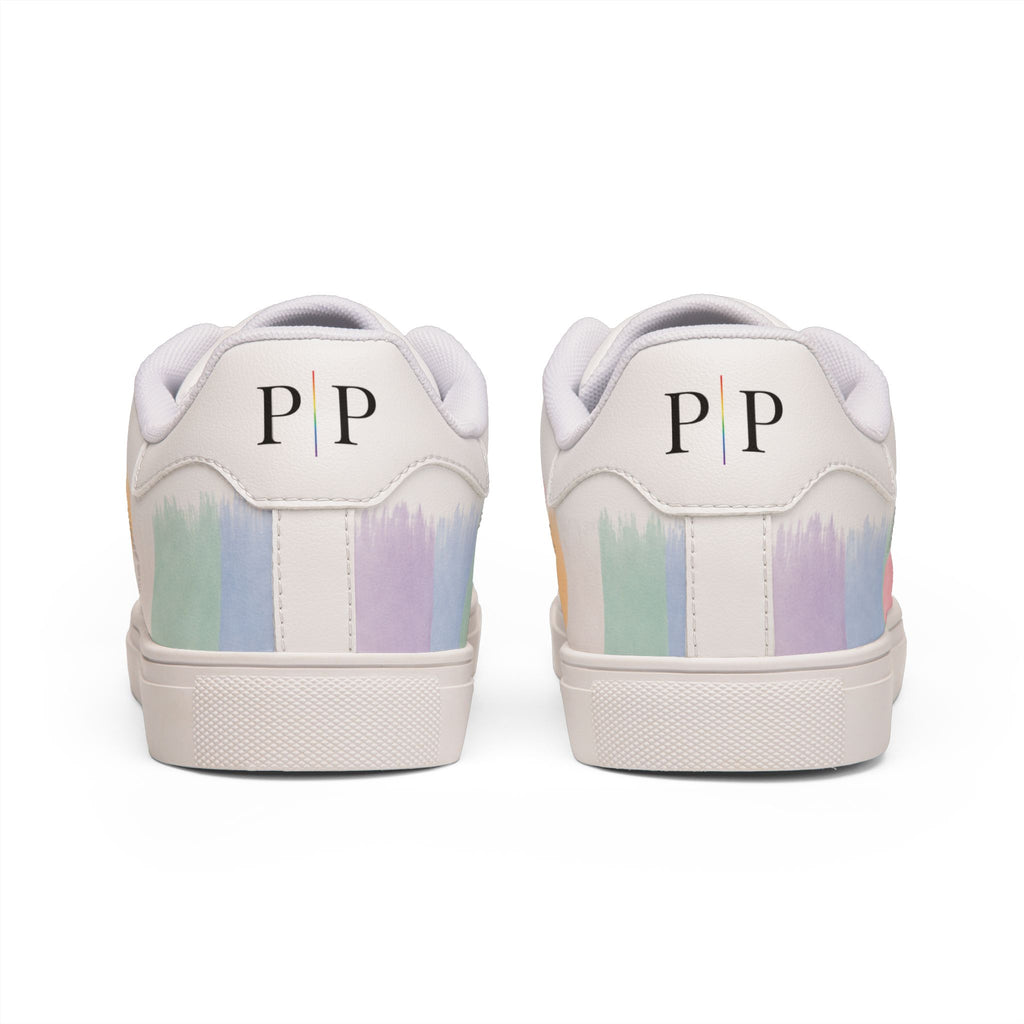 Pride & Presence Pastel Spectrum Low-Top Sneakers