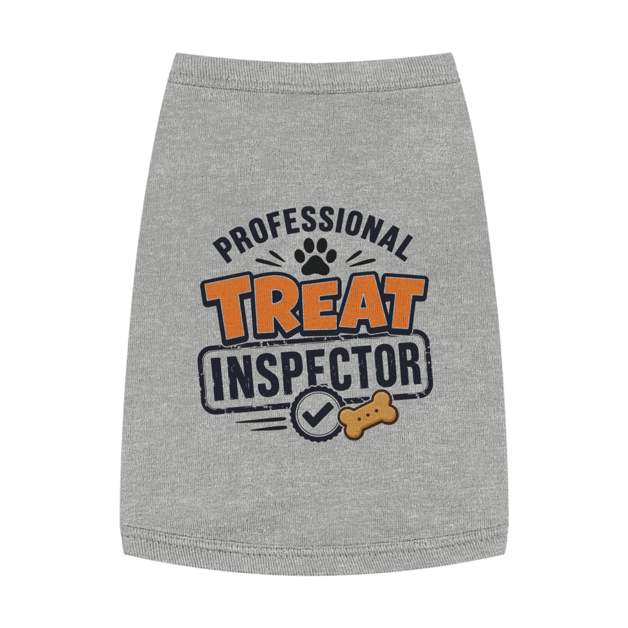 Professional Treat Inspector Dog T-Shirt – Funny Treat Lover Pet Shirt