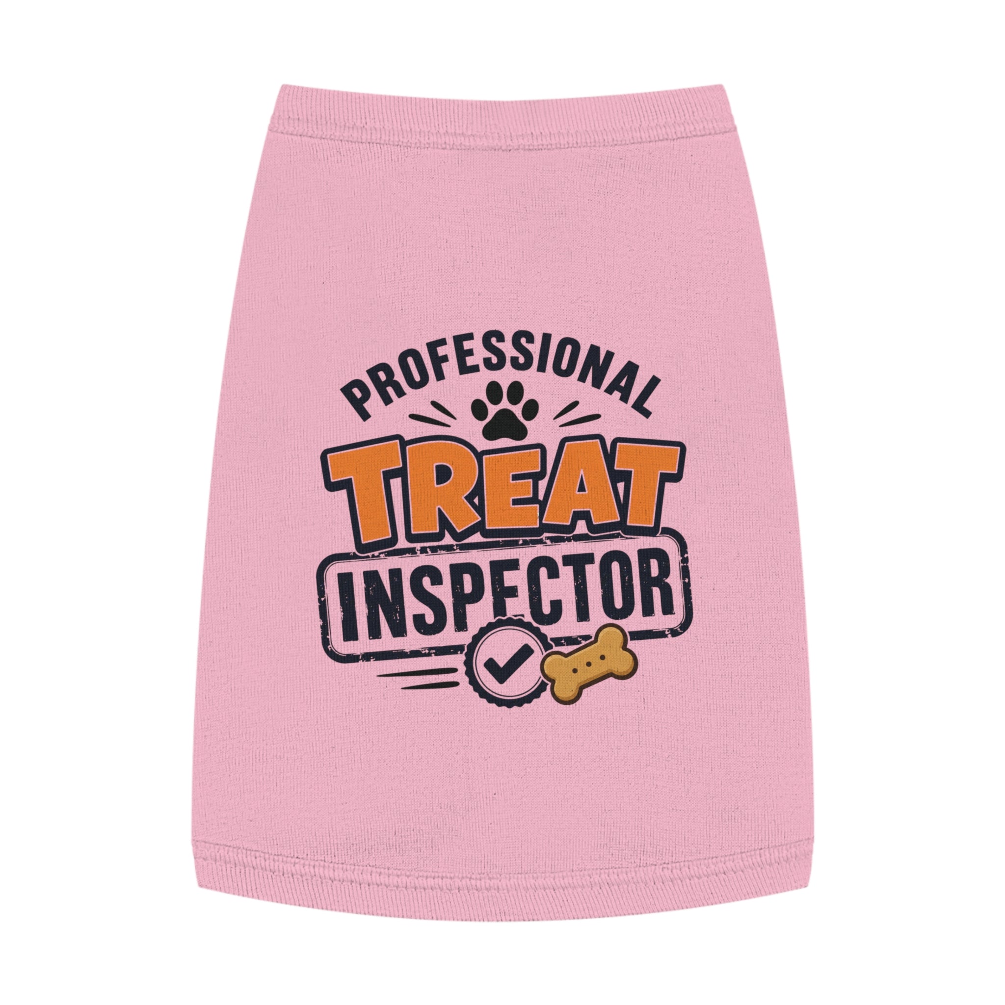 Professional Treat Inspector Dog T-Shirt – Funny Treat Lover Pet Shirt