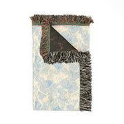 Maddison Shores Sea Glass Watercolor Woven Beach Blanket