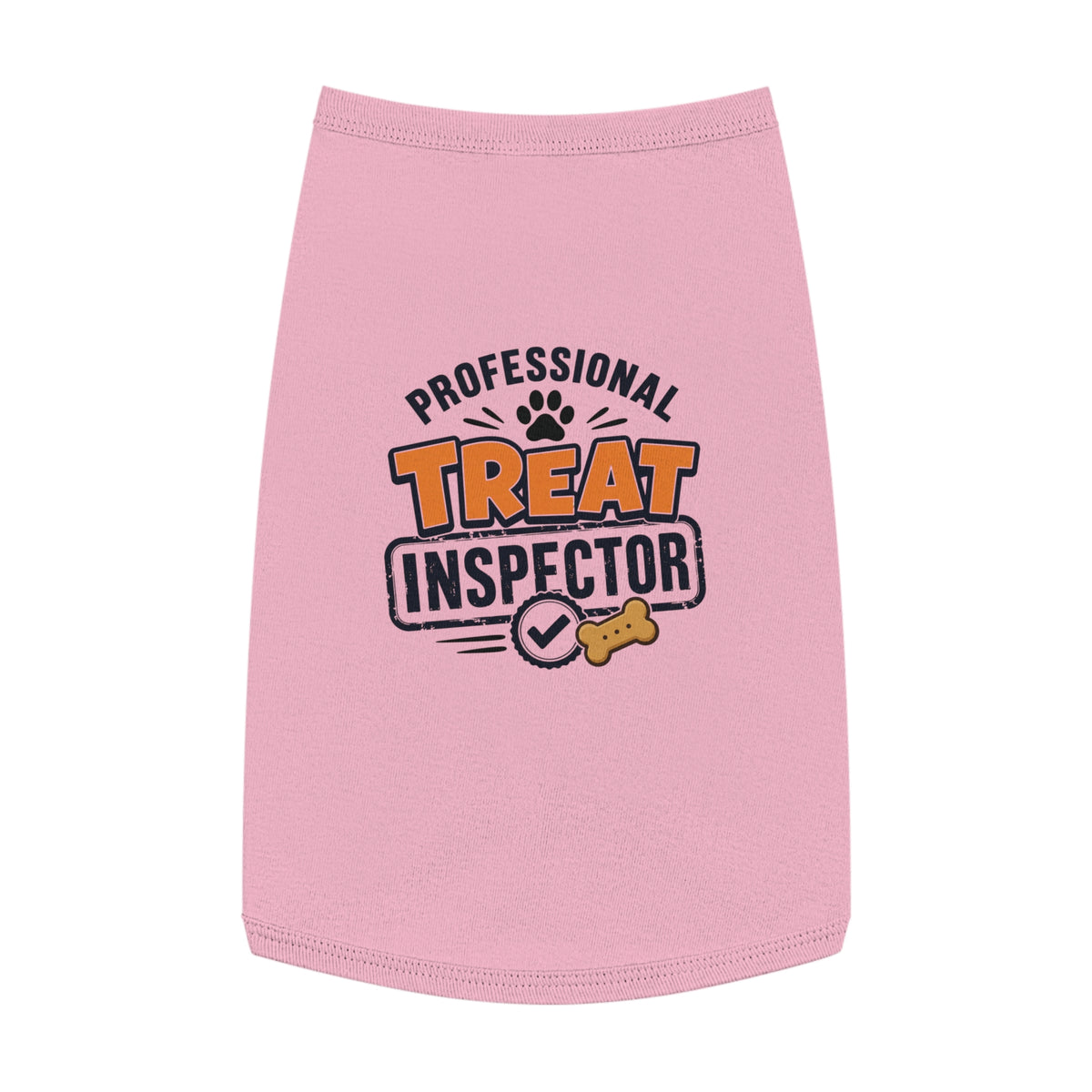 Professional Treat Inspector Dog T-Shirt – Funny Treat Lover Pet Shirt