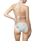 Sea Glass Watercolor Coastal Luxe Swim Set