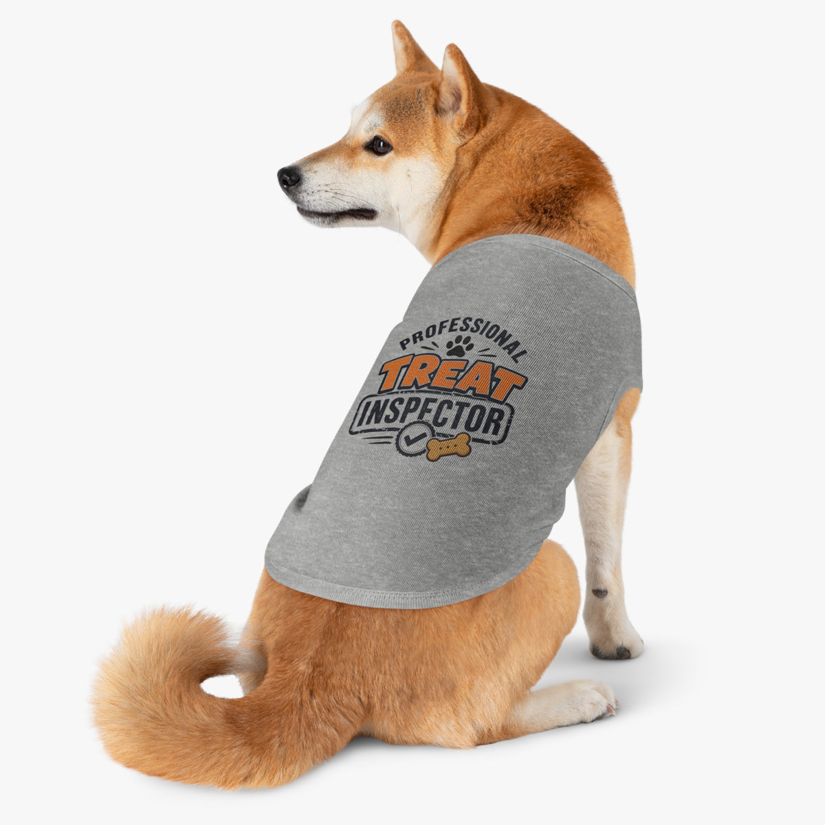 Professional Treat Inspector Dog T-Shirt – Funny Treat Lover Pet Shirt