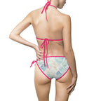 Sea Glass Watercolor Coastal Luxe Swim Set
