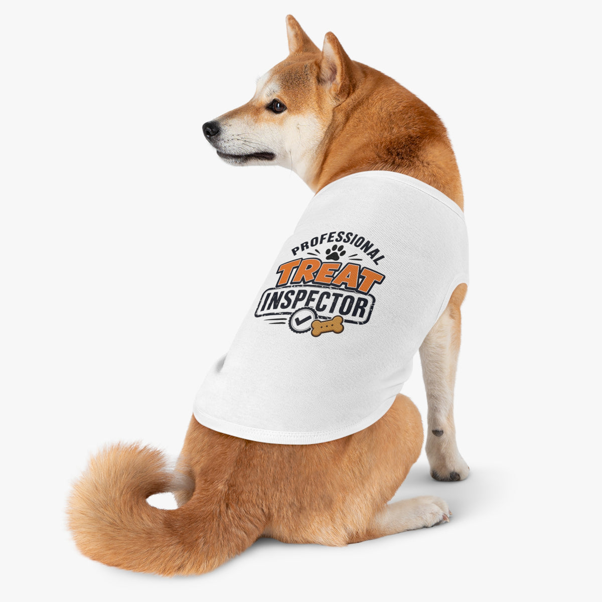 Professional Treat Inspector Dog T-Shirt – Funny Treat Lover Pet Shirt