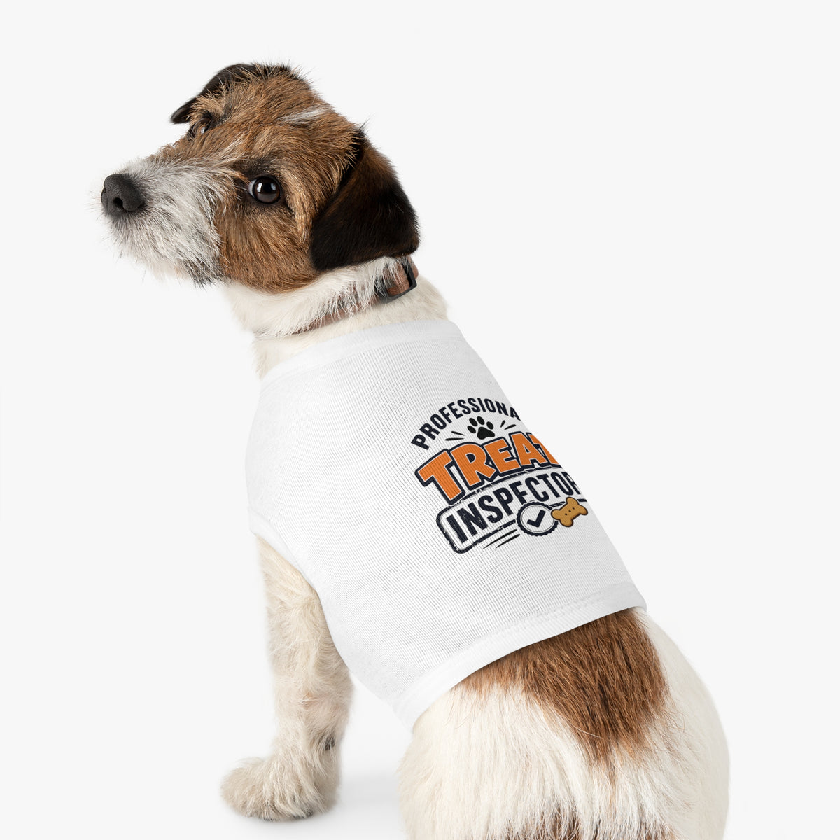 Professional Treat Inspector Dog T-Shirt – Funny Treat Lover Pet Shirt