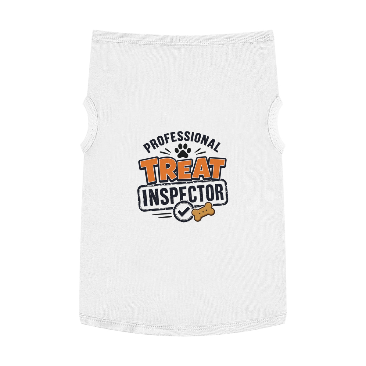 Professional Treat Inspector Dog T-Shirt – Funny Treat Lover Pet Shirt