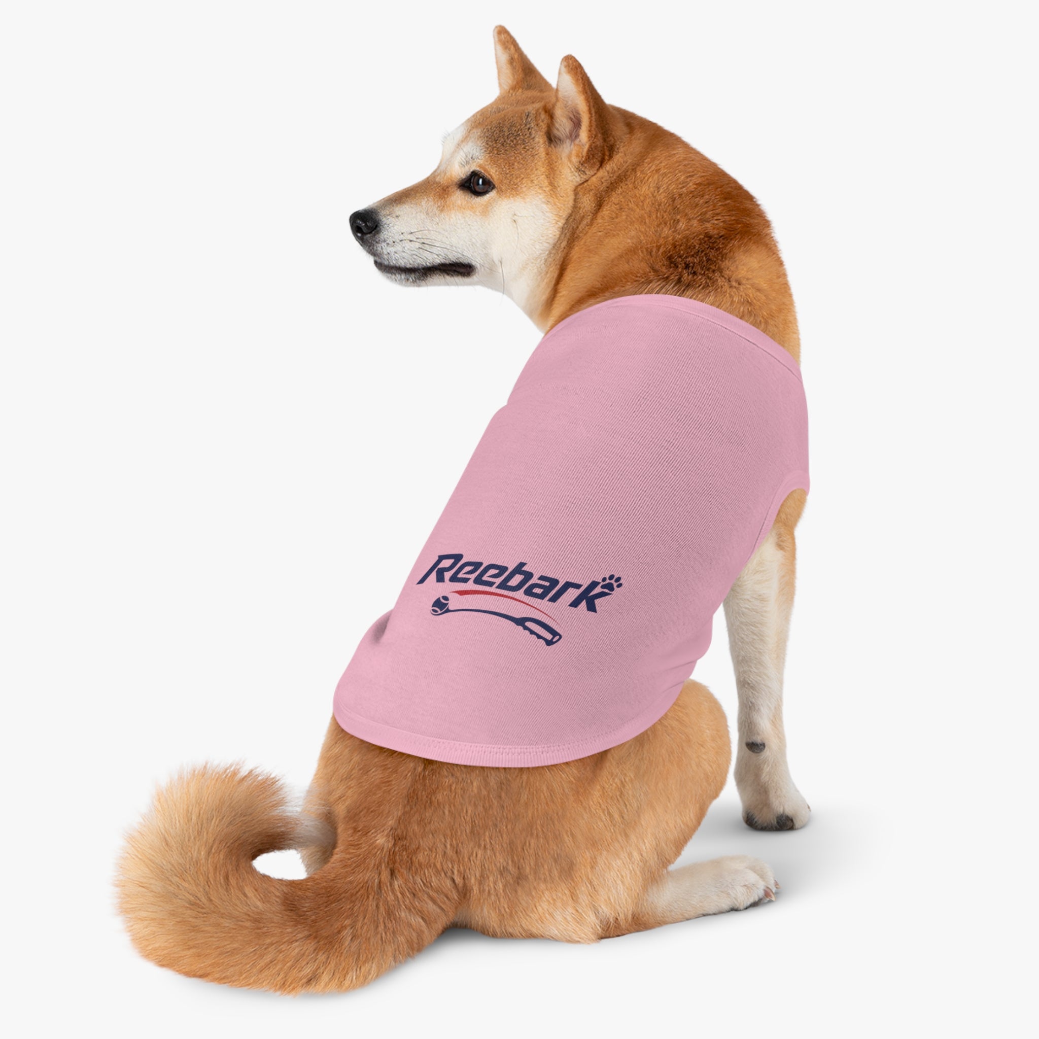 Reebark Dog T-Shirt – Funny Athletic-Inspired Pet Tee for Dogs