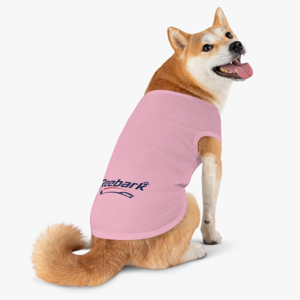 Reebark Dog T-Shirt – Funny Athletic-Inspired Pet Tee for Dogs
