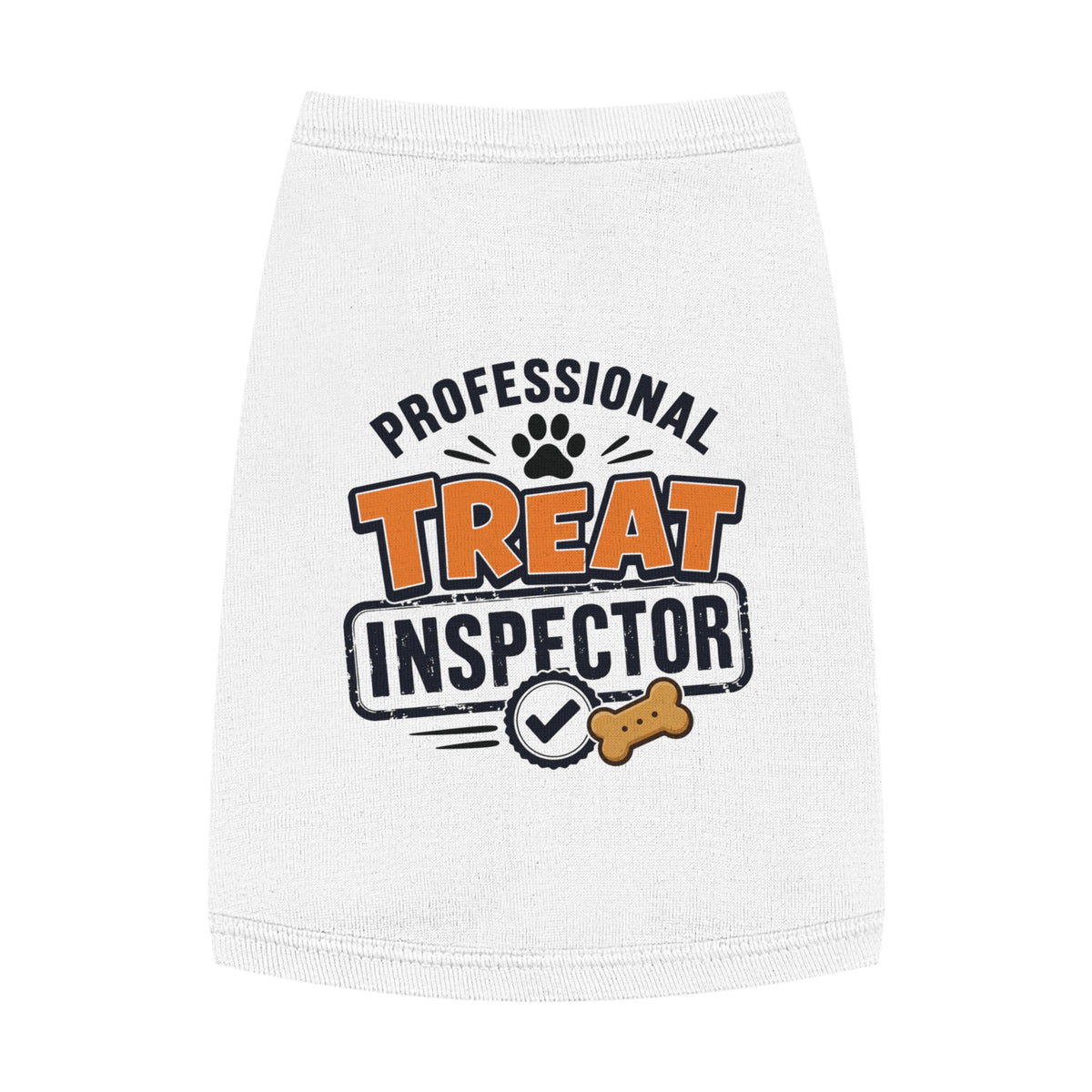 Professional Treat Inspector Dog T-Shirt – Funny Treat Lover Pet Shirt