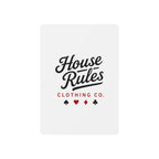 House Rules Poker Playing Cards – Vintage Ace Spade Deck for Game Night