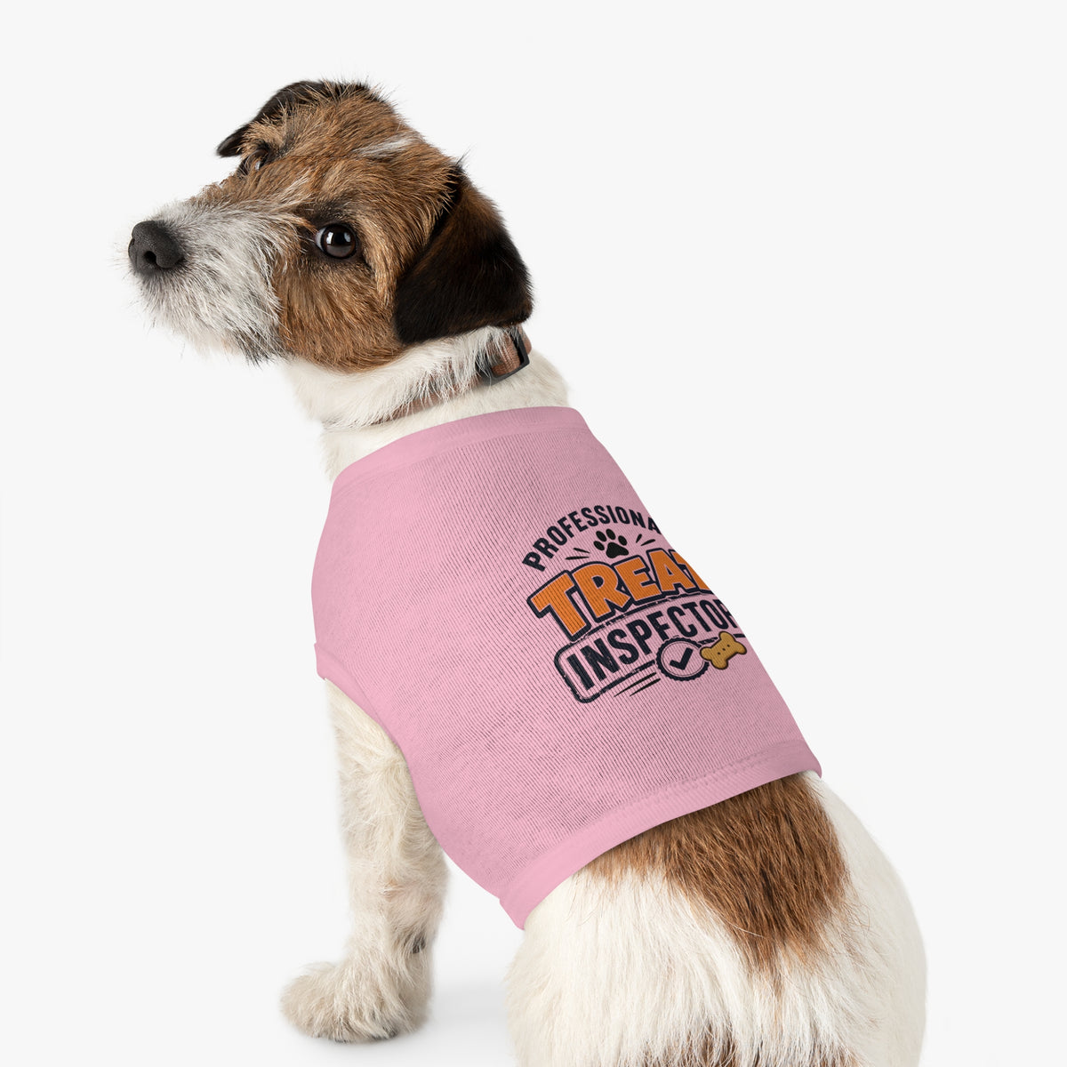 Professional Treat Inspector Dog T-Shirt – Funny Treat Lover Pet Shirt