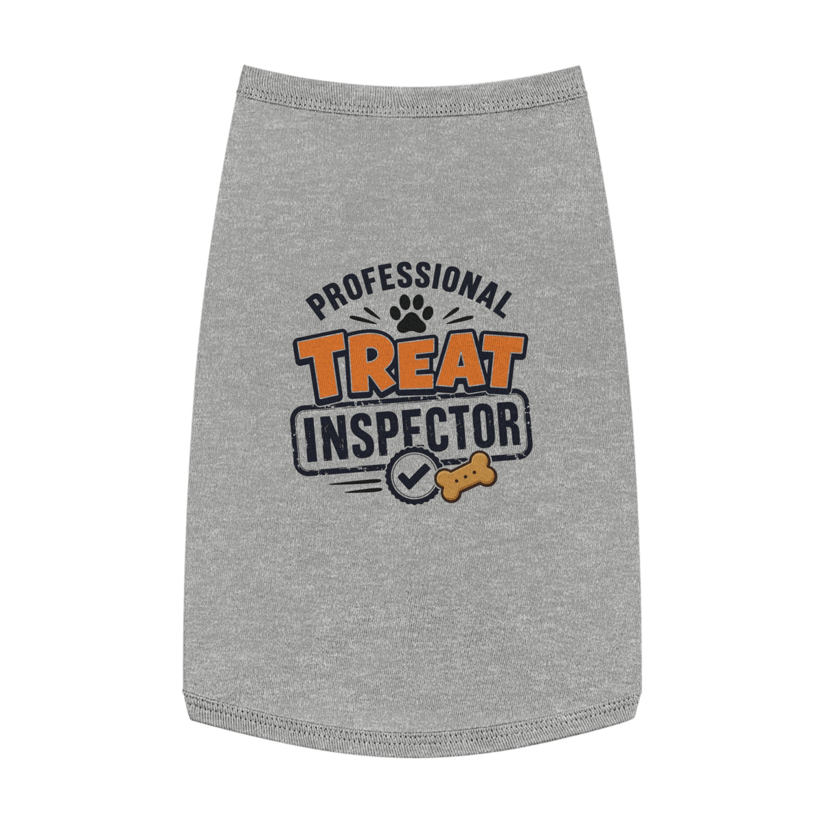 Professional Treat Inspector Dog T-Shirt – Funny Treat Lover Pet Shirt