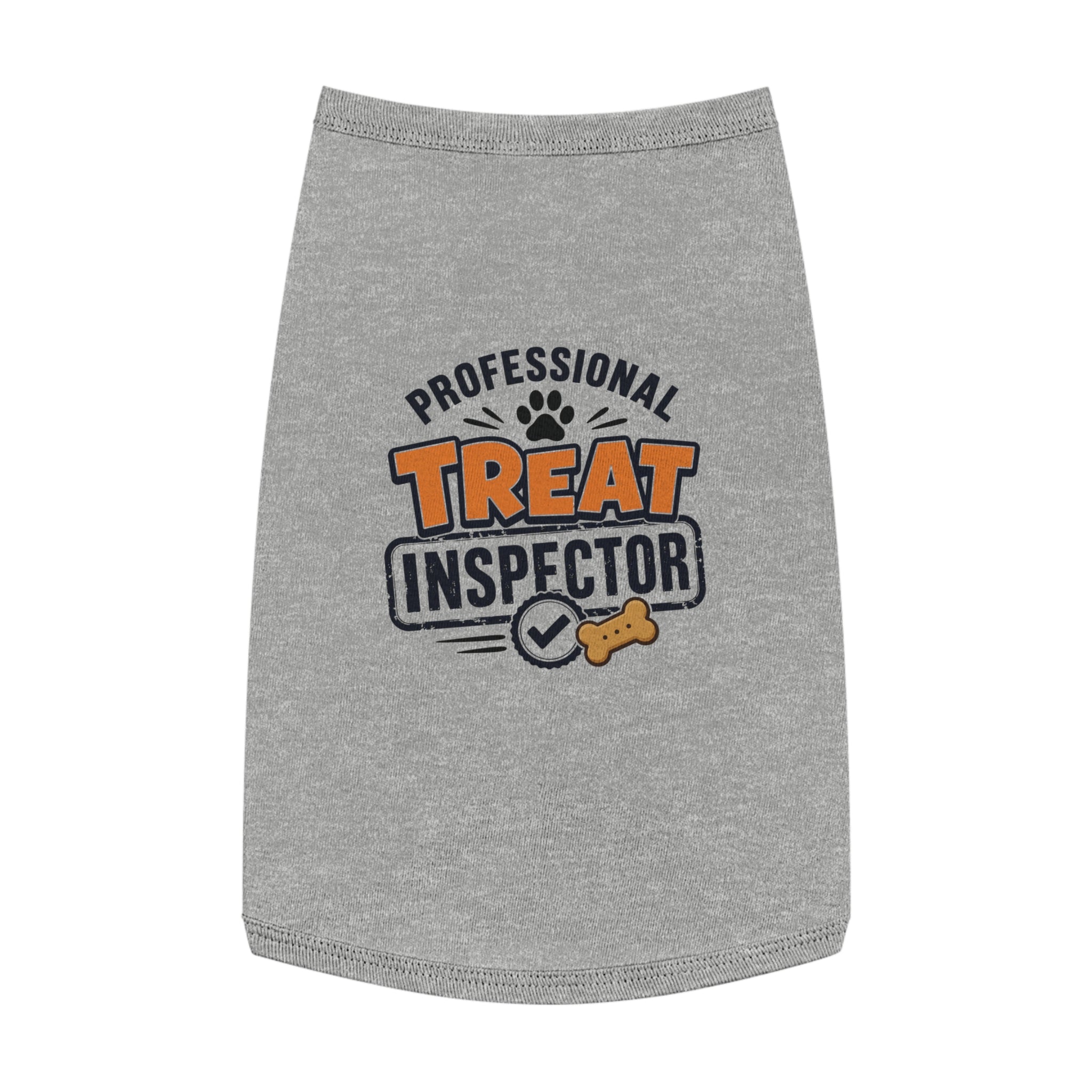 Professional Treat Inspector Dog T-Shirt – Funny Treat Lover Pet Shirt