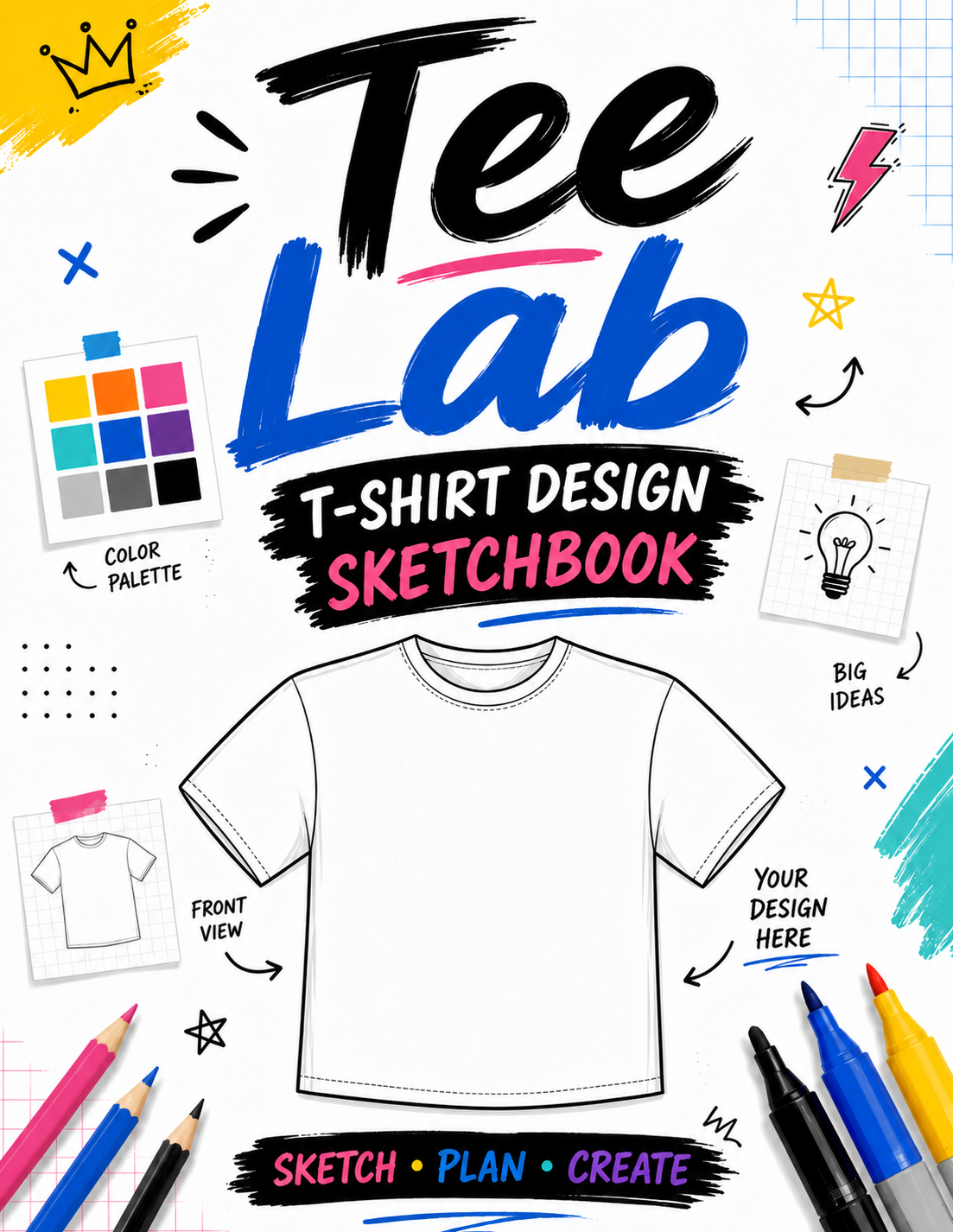 Tee Lab: T-Shirt Design Sketchbook