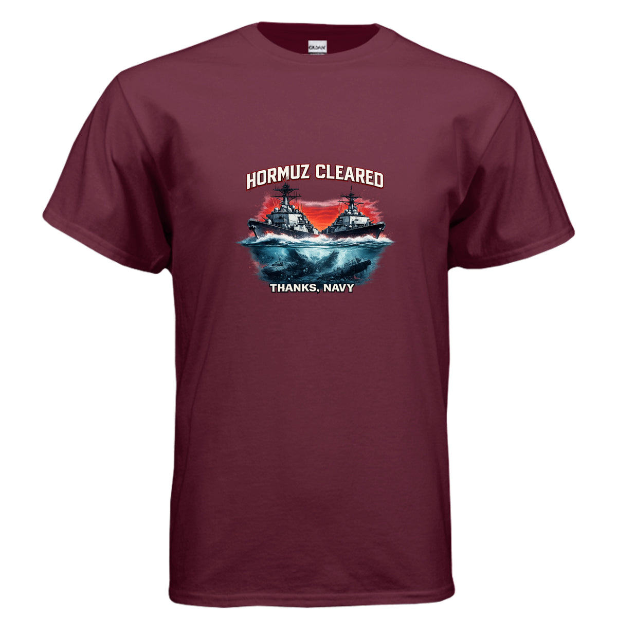 MAROON - G500 - FRONT
