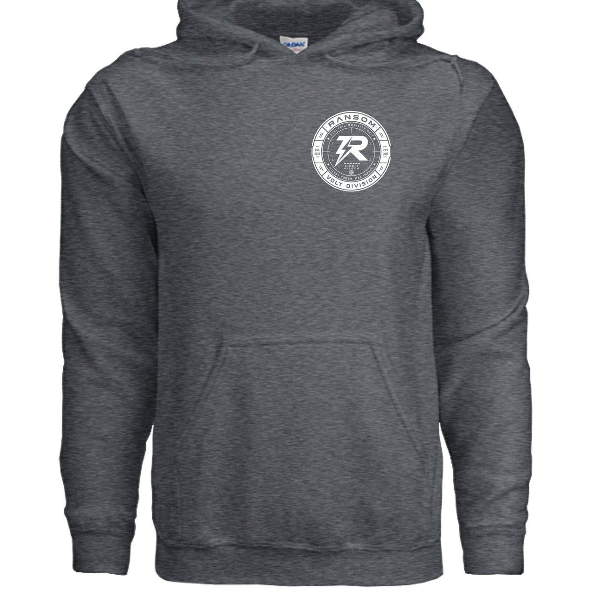 DARK HEATHER - G185 - FRONT